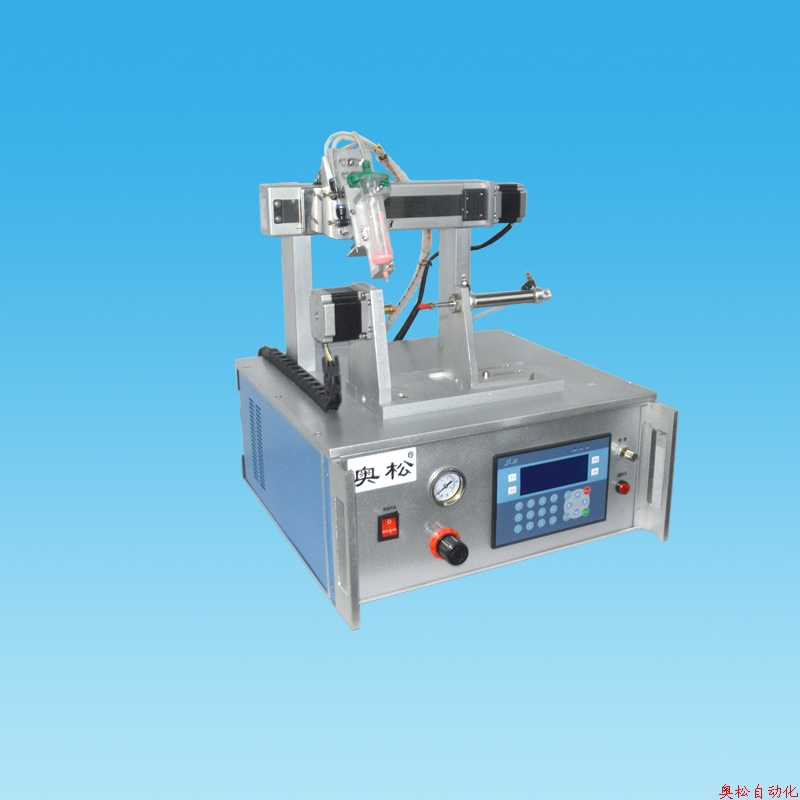 Automatic thread coating machine