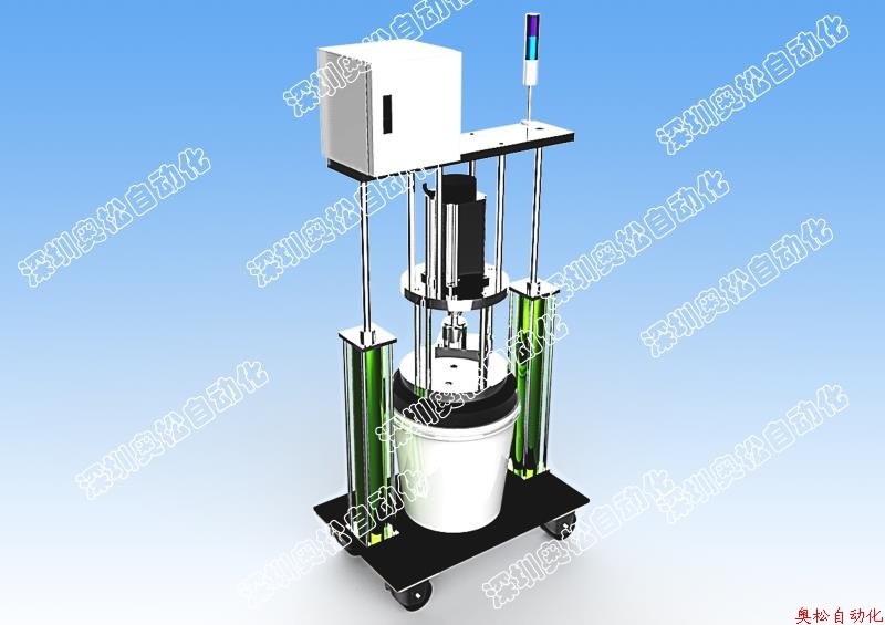 Electric pressure plate glue machine